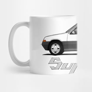 The beautiful second generation of the small french car Mug